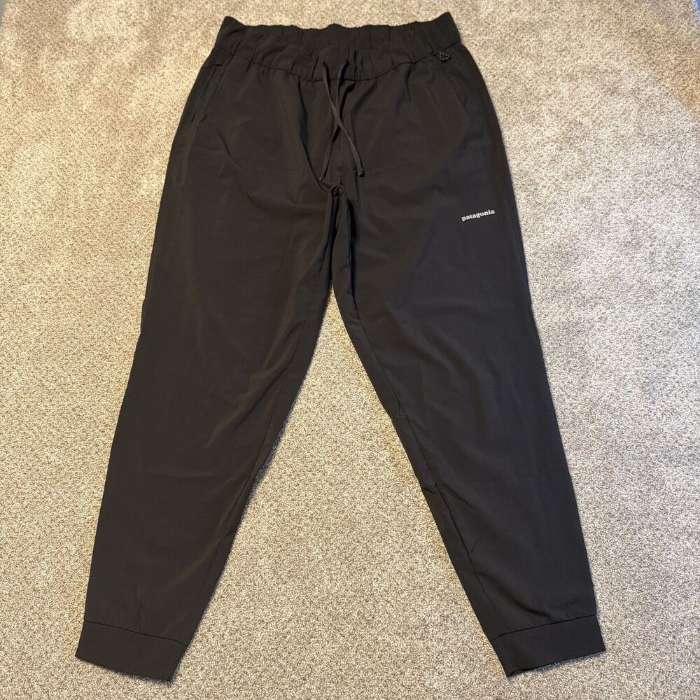 Patagonia Womens Terrebonne Joggers Pants Size XL Black Hiking Running 24595